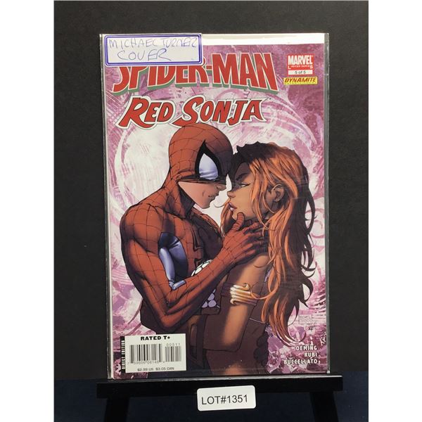 Spider-Man Red Sonja #5 (2007) Michael Turner Cover