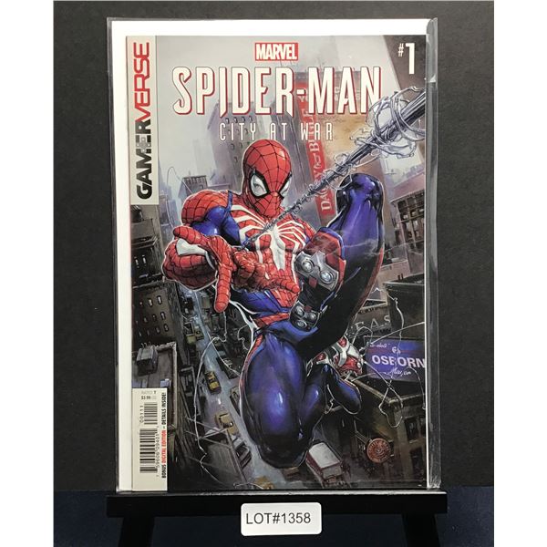 Spider-Man City at War #1A (2019) Clayton Crain Cover