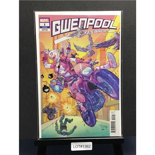 Gwenpool Strikes Back #1 (2019) Logan Lubera Cover