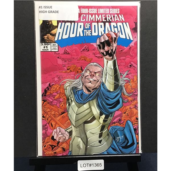 The Cimmerian: Hour of the Dragon #1 (2022)  Homage Cover by Carlos Nieto