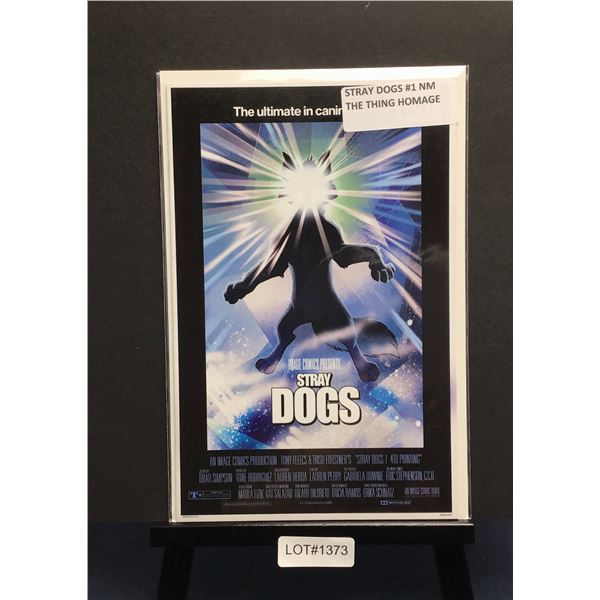 Stray Doogs #1 (2021) The Thing Homage Cover by Trish Forstner