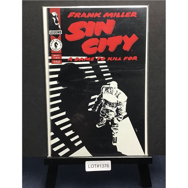 Sin City: A Dame To Kill For #1 (1993) Story/Art Frank Miller