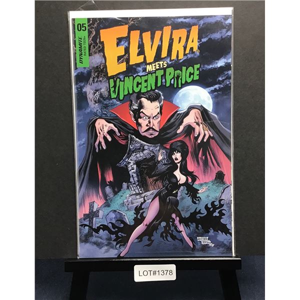 Elvira Meets Vincent Price #5 (2021) Dave Acosta Cover