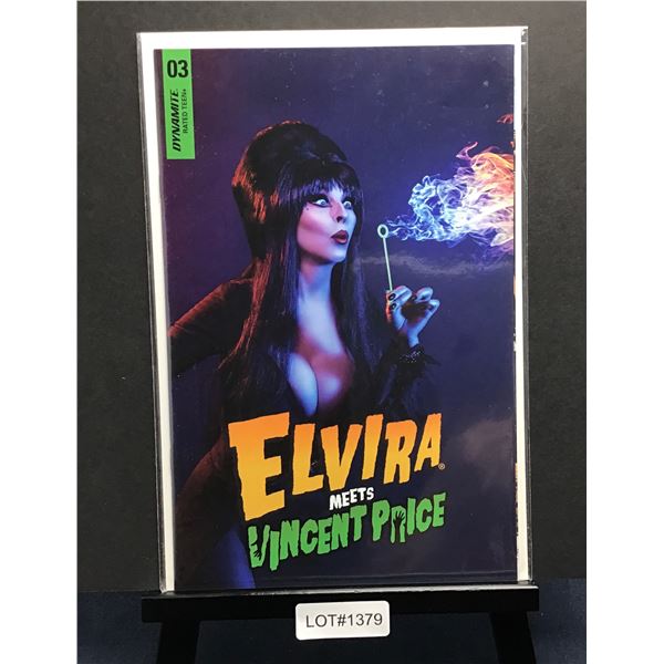 Elvira Meets Vincent Price #5 (2021) Photo Cover