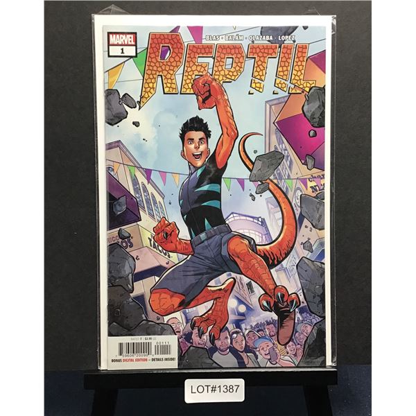 Reptil #1 (2021) Paco Medina Cover
