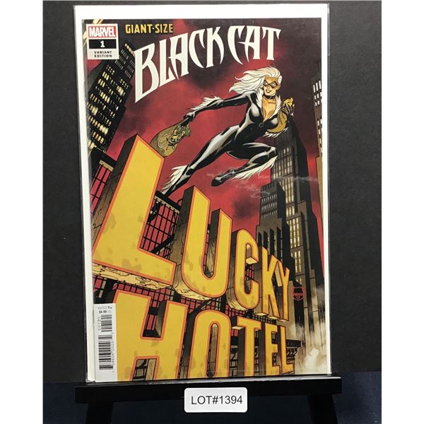 Giant-Size Black Cat Infinity Score #1B (2022) Dave Johnson Cover