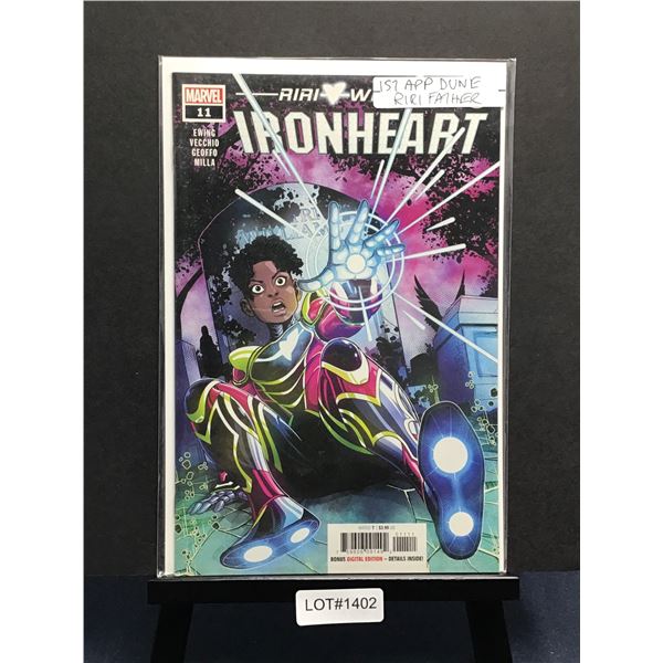 Ironheart #11 (2018)(KEY) 1st Full app. Dune