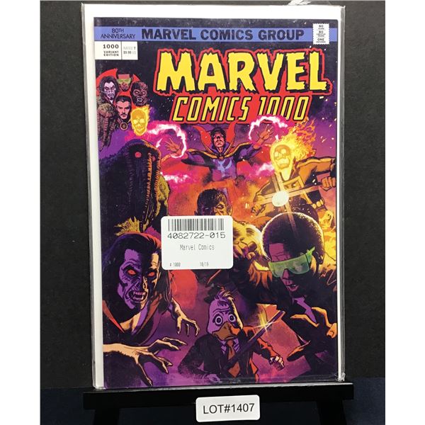 Marvel Comics #1000A (2019)(80th Anniversary) Craig Smallwood - 70's  Variant Cover