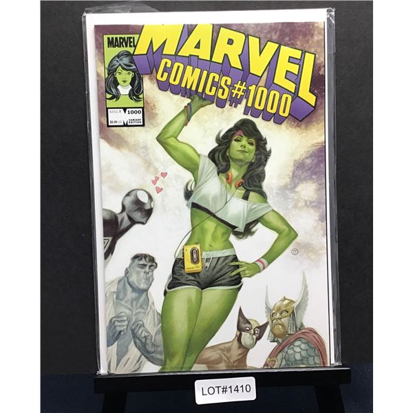 Marvel Comics #1000L (2019)(80th Anniversary) Julian Totino Tedesco - 80's Variant Cover