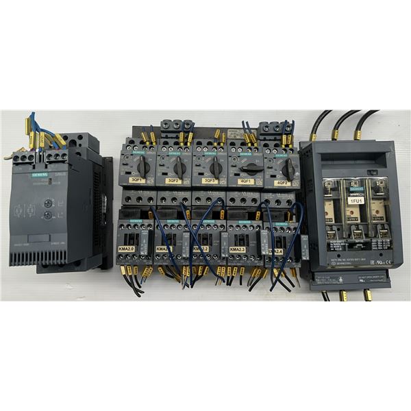 Lot of (7) Siemens Circuit Breakers & Contactors