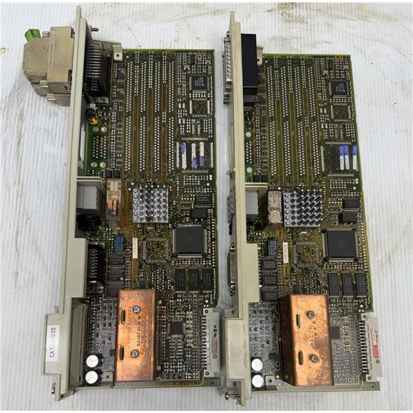 (2) Siemens #6SN1118-0DM11-0AA1 Circuit Boards