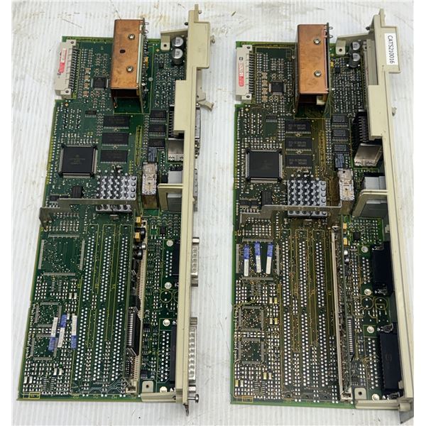 (2) Siemens #6SN1118-0DG21-0AA1 Circuit Boards