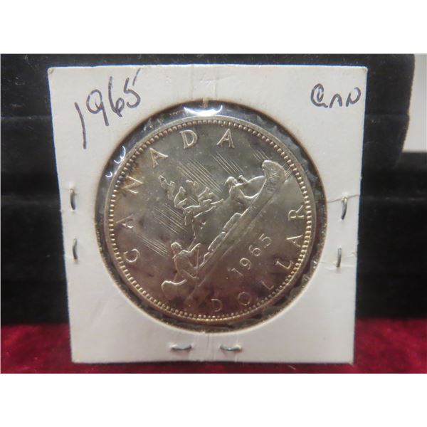 1965 Canada Dollar, 800 Silver