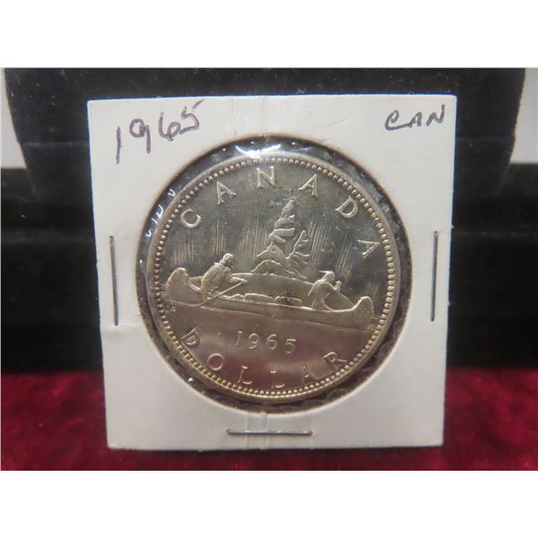 1965 Canada Dollar, 800 Silver