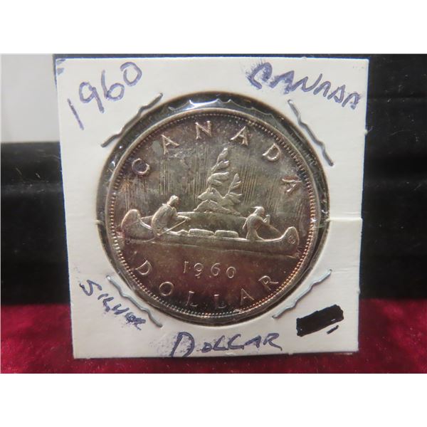 1960 Canada Dollar, 800 Silver