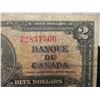 Image 3 : 1937 Two Dollar British American Bank Note