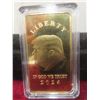 Image 2 : 4 Gold Plated Bars with 2024 American President Images