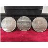 Image 8 : 6 Canadian $1 Coins: 1973, 1974, 1982 (x4)