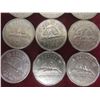 Image 5 : 24 Canadian Nickels, Mostly 1960s, Includes 1947