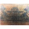 Image 10 : 1930 Shanghai Central Bank of China 500 Customs Gold Units Bill, Poor Condition