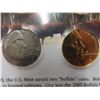 Image 12 : 2005 Complete U.S. Buffalo Coin Set (2 Plated in 24k Gold)