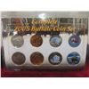 Image 1 : 2005 Complete U.S. Buffalo Coin Set (2 Plated in 24k Gold)