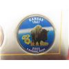 Image 3 : 2005 Complete U.S. Buffalo Coin Set (2 Plated in 24k Gold)