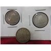 Image 1 : 3 Canadian 10¢ Coins: 1937, 1938, and 1940