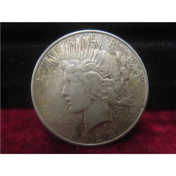 1923 U.S. William Peace Dollar Silver Coin