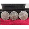 Image 5 : 4 U.S. Half Dollar Coins: 1968, 1971, 1976, and 1992