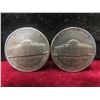 Image 5 : 6 U.S. 5¢ Coins: 1946, 1971, 1974, 1977, 1979, and 1994