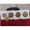 Image 1 : 5 U.S. $1 Coins, 2000s