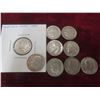 Image 1 : 9 U.S. 10¢ Coins, Including 1945 and 1951
