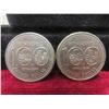 Image 4 : 6 x 1974 Canadian $1 Coins