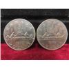 Image 10 : 7 Canadian $1 Coins: 1970 (x3), 1971, 1973, 1978, 1979