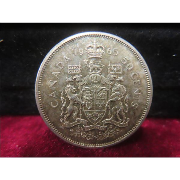 1965 Canadian 50¢ Coin