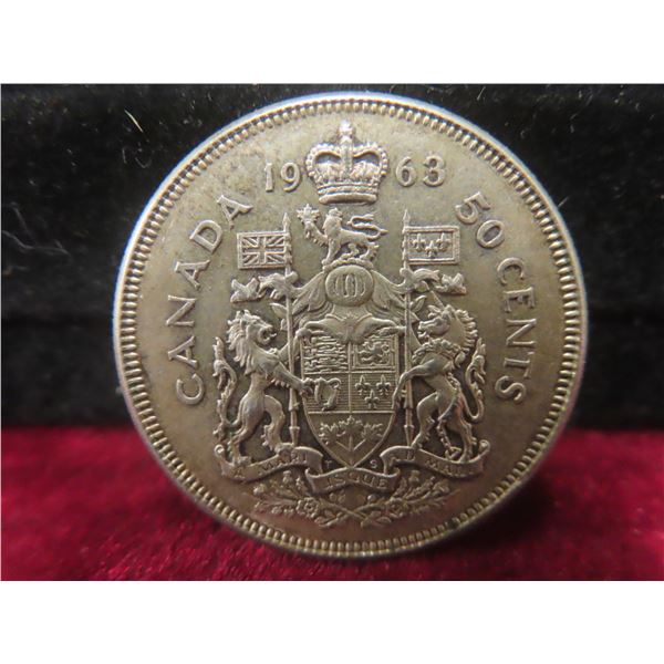 1963 Canadian 50¢ Coin