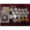 Image 1 : Lot of Tokens, Red River Dollars, Wooden Nickels, and More