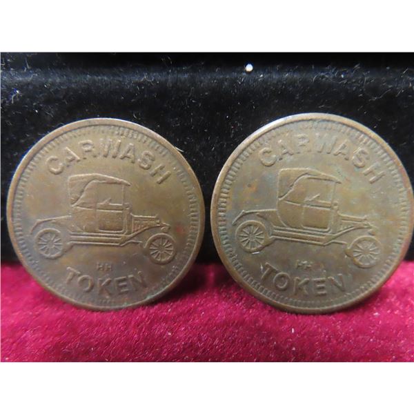 2 Tempo Car Wash Tokens