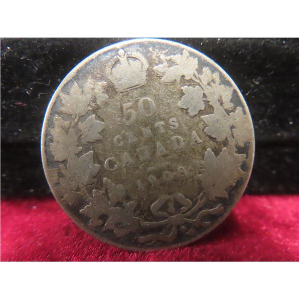 1908 Canadian 50¢ Coin