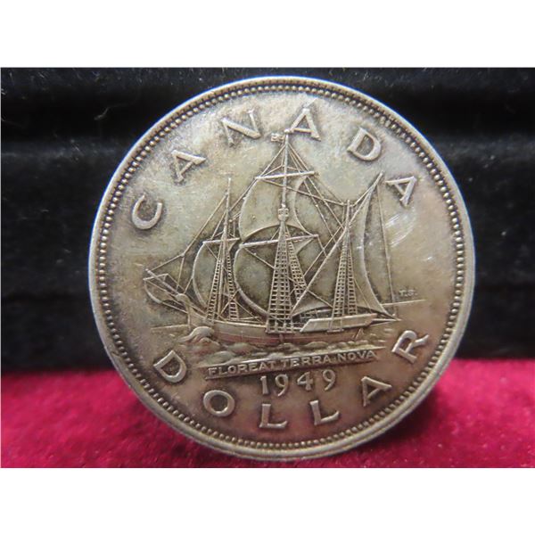 1949 Canadian $1 Coin