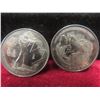 Image 4 : 28 Canadian 25¢ Coins