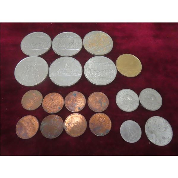1980s Canadian Coin Lot