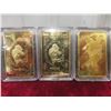 Image 6 : 8 Gold Plated Bars