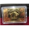 Image 6 : 9 Gold Plated Bars