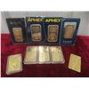Image 1 : 9 Gold Plated Bars