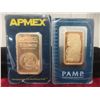 Image 3 : 9 Gold Plated Bars