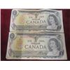 Image 2 : 11 x 1973 Canadian $1 Bills