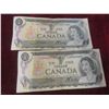 Image 5 : 11 x 1973 Canadian $1 Bills