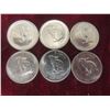 Image 1 : 6 x 1967 Canadian Centennial Nickels